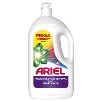 Gel na praní Ariel Color - 90 pracích dávek, 4,05 l