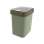 Odpadkový koš Orion VERDE Swing - výklopný, 12 l, zelený