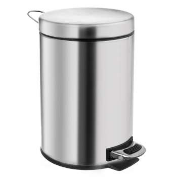 Odpadkový koš Orion - 20 l, nerez