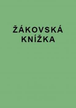Žákovská knížka pro SOU - A6, 56 stran