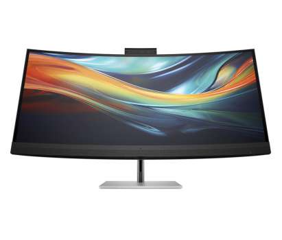 Počítačový monitor HP 740pm - Series 7 Pro, 40", WUHD, 5120x2160, černý/stříbrný, zakřivený