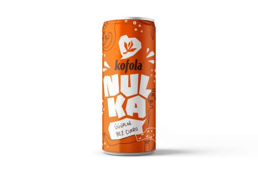 Kofola Nulka - plech, 0,33 l
