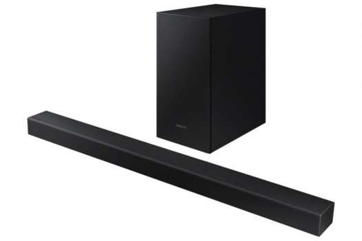 Soundbar Samsung HW-T420 – 2.1, Dolby Digital, výkon 150 W, Bluetooth, optické, USB, černý