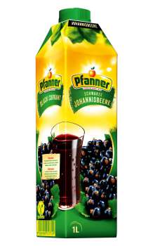 Nektar Pfanner - černý rybíz, 25%, 1 l