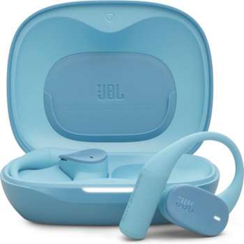 Bezdrátová sportovní sluchátka JBL Sense Lite – open-ear, TWS, odolnost IP54, výdrž 32 h, modrá