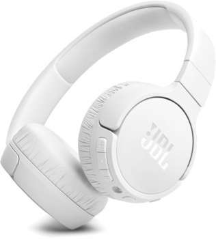 Bezdrátová sluchátka JBL Tune 670NC – ANC, výdrž 70 h, bílá