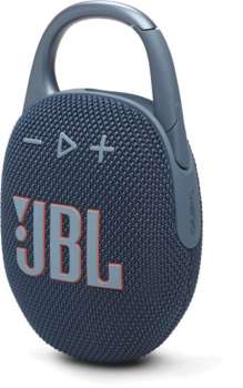 Bezdrátový reproduktor JBL Clip 5 – výkon 7 W, odolnost IP67, modrý