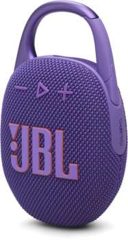 Bezdrátový reproduktor JBL Clip 5 – výkon 7 W, odolnost IP67, modrý