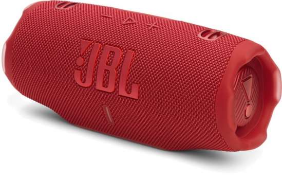 Bezdrátový reproduktor JBL Charge 6 – výkon 45 W, odolnost IP68, červený