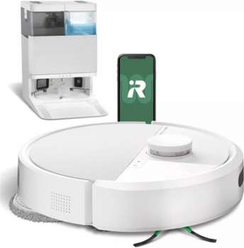 Robotický vysavač iRobot Roomba Plus 405 Combo, bílý