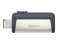 USB flash drive SanDisk Ultra Dual - 256 GB, USB 3.1 / USB-C, černo-stříbrný