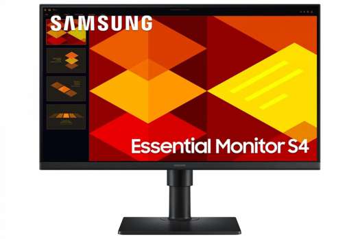 Počítačový monitor Samsung LS24D406GAUXEN – 24", IPS, FHD 1920 × 1080, 100 Hz, reproduktory, černý