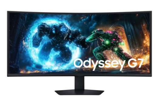 Počítačový herní monitor Samsung Odyssey G7 – 40", VA, WUHD 5120 x 2160, 180 Hz, zakřivený, černý