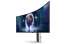 Počítačový herní monitor Samsung Odyssey OLED G9 – 49", OLED, 5120x1440, 240 Hz, zakřivený, stříbrný