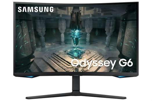 Počítačový herní monitor Samsung Odyssey G65B – 32", VA, QHD 2560 x 1440, 240 Hz, zakřivený, černý
