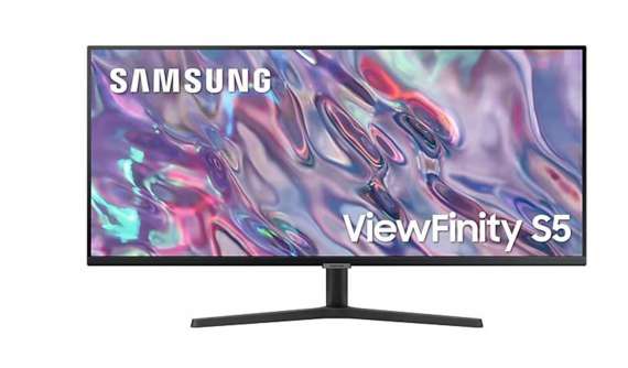 Počítačový monitor Samsung ViewFinity S50GC – 34", VA, UWQHD 3440 x 1440, 100 Hz, černý