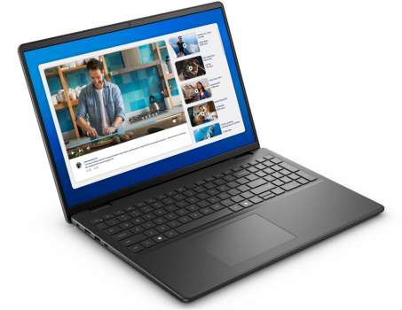 Notebook Dell 16 DC16250 – 16", 8 GB RAM, SSD 512 GB, Intel Core 5 120U, Windows 11 Pro, černý