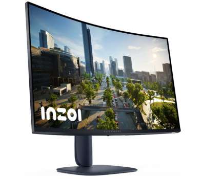 Počítačový herní monitor Dell AW3225DM – 31,5", VA, QHD 2560 x 1440, 180 Hz, zakřivený, černý