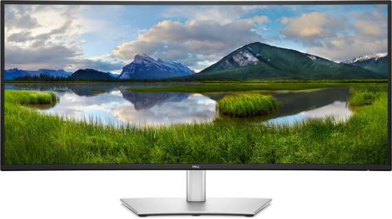 Počítačový monitor Dell P3425WE – 34", IPS, UWQHD 3440 × 1440, 100 Hz, zakřivený, černý