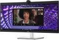 Počítačový monitor Dell P3424WEB – 34", IPS, WQHD 3440 × 1440, 60 Hz, zakřivený, reproduktory, černý