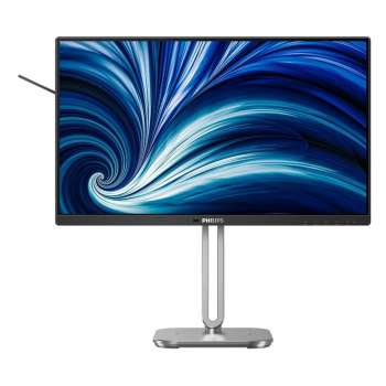 Počítačový monitor Philips 24B2N4200 – 23,8", IPS, FHD 1920 × 1080, 120 Hz, reproduktory, šedý