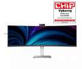 Počítačový monitor Philips 49B2U6900CH – 48,8", VA, DQHD 5120x1440, 75 Hz, zakřivený, repro, černý
