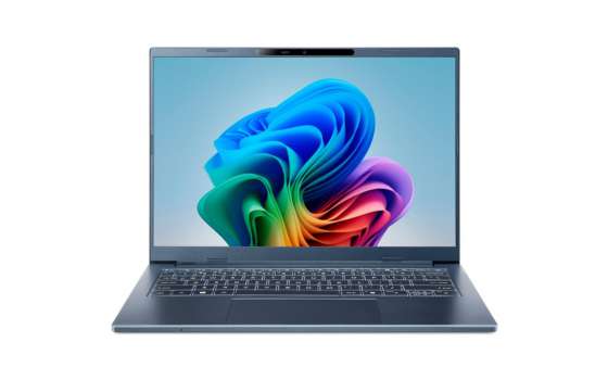 Notebook Acer Aspire 14 AI – 14", 16 GB RAM, SSD 512 GB, Intel Core Ultra 5, Windows 11, modrý