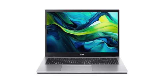 Notebook Acer Aspire Go 15 – 15,6", 16 GB RAM, SSD 512 GB, Ryzen 7 5825U, bez OS, stříbrný