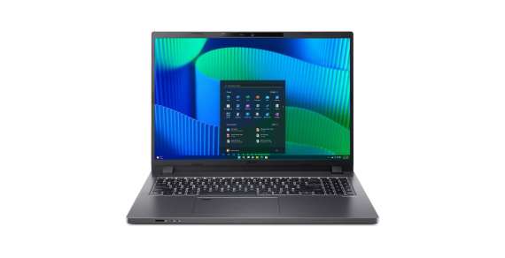 Notebook Acer TravelMate P2 16 – 16", 16 GB RAM, SSD 512 GB, Ryzen 5 PRO, Windows 11 Pro, šedý