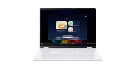Notebook Acer Swift Edge SFE14-51T-93XD – 14", 32 GB RAM, SSD 1 TB, Core Ultra 9, Windows 11, bílý