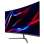 Počítačový herní monitor Acer Nitro ED320QUS3bmiipx – 31,5", VA, 2560×1440, 180 Hz, zakřivený, černý