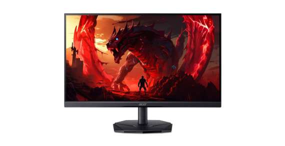 Počítačový herní monitor Acer Nitro KG241YX3bip – 23,8", VA, FHD 1920 x 1080, 180 Hz, černý