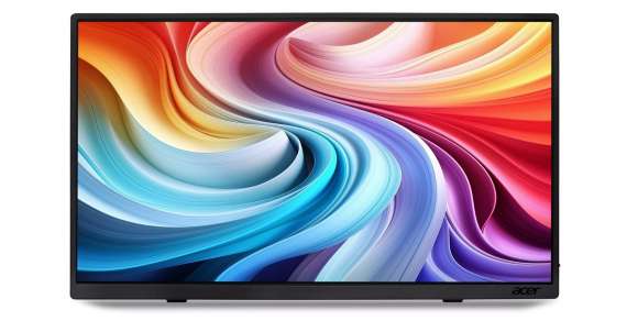 Dvouobrazovkový monitor Acer PM161QTbmiuuux – 15,6", IPS, FHD 1920 x 1080 60 Hz, repro, černý