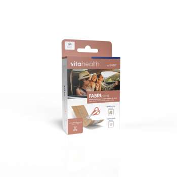 Náplasti Fabriplast - textilní, sada s nůžkami