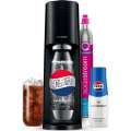 Výrobník perlivé vody SodaStream Terra Black Pepsi Megapack – černý