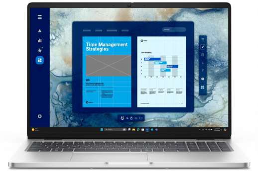 Notebook Dell Pro 16 PC16255 AI7-350 - 16", WUXGA, 16GB RAM, 512GB SSD, AMD int, Platinum