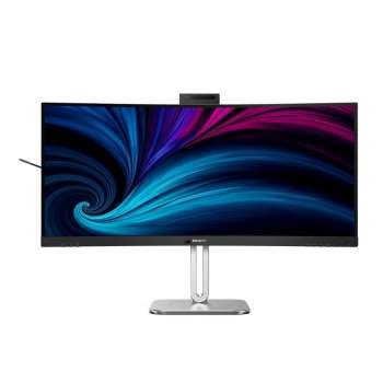 Počítačový monitor Philips 34B2U6603CH – 34", VA, 3440 x 1440, 120 Hz, zakřivený, reproduktory, šedý