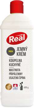 Čisticí krém na koupelny a kuchyně  Real - 600 g