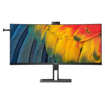 Počítačový monitor Philips – 39,7", IPS, 5K2K 5120 × 2160, 75 Hz, zakřivený, reproduktory, černý
