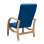 Křeslo Rado - modré