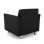 Křeslo Monika - 1místné, černé