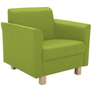 Křeslo Monika - 1místné, zelené
