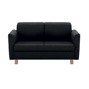 Sofa Monika - dvoumístné, černé