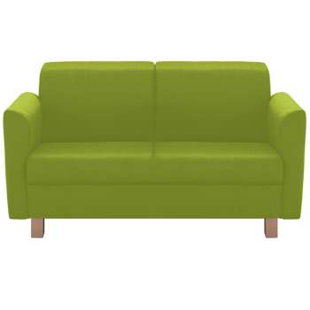 Sofa Monika - dvoumístné, zelené