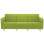 Pohovka Monika - 3místná, zelená