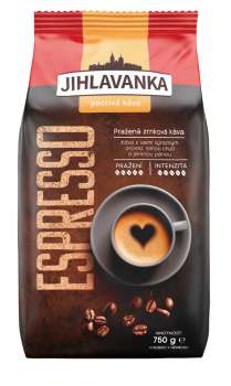 Zrnková káva Jihlavanka - Espresso, 750 g