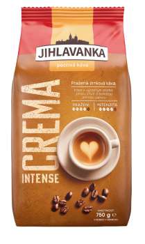 Zrnková káva Jihlavanka - Crema Intense, 750 g