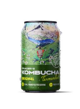 Kombucha Prager´s - Original, plech, 12x 0,33 l