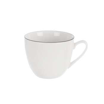 Hrnek na cappuccino Decora - porcelánový, 210 ml