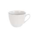 Hrnek na cappuccino Decora - porcelánový, 210 ml